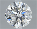 Natural Diamond 0.80 Carats, Round with Excellent Cut, H Color, SI1 Clarity and Certified by GIA
