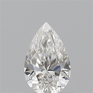 Picture of Natural Diamond 0.70 Carats, Pear with  Cut, F Color, VS1 Clarity and Certified by GIA