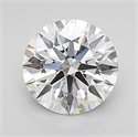 Lab Grown Diamond 1.06 Carats, Round with Ideal Cut, F Color, IF Clarity and Certified by IGI