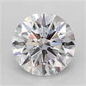 Lab Grown Diamond 2.70 Carats, Round with Ideal Cut, D Color, IF Clarity and Certified by IGI