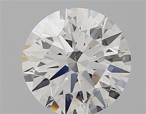 Foto Diamante Natural 0.53 quilates, Redondo , Color F, claridad SI1 y certificado GIA de