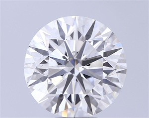 Picture of Lab Grown Diamond 10.01 Carats, Round with Very Good Cut, F Color, VS2 Clarity and Certified by IGI
