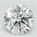 Lab Grown Diamond 3.33 Carats, Round with Ideal Cut, D Color, IF Clarity and Certified by IGI