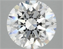 Lab Grown Diamond 3.09 Carats, Round with Excellent Cut, E Color, VS1 Clarity and Certified by IGI