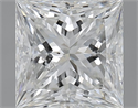 Natural Diamond 2.02 Carats, Princess with  Cut, F Color, SI2 Clarity and Certified by GIA