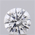 Lab Grown Diamond 2.02 Carats, Round with Ideal Cut, D Color, VVS1 Clarity and Certified by IGI