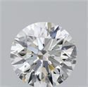 Diamante Natural 0.46 quilates, Redondo , Color J, claridad VS1 y certificado GIA