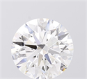 Lab Grown Diamond 3.03 Carats, Round with Ideal Cut, D Color, IF Clarity and Certified by IGI