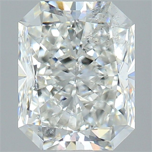 Foto Diamante Natural 1.71 quilates, Radiante , Color H, claridad SI2 y certificado GIA de