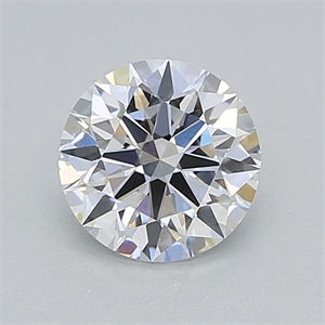 Picture of Lab Grown Diamond 1.03 Carats, Round with Ideal Cut, D Color, VVS2 Clarity and Certified by IGI