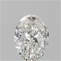 Diamante Natural 0.90 quilates, Ovalado , Color G, claridad VVS1 y certificado GIA