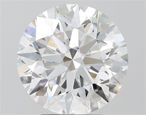 Picture of Lab Grown Diamond 4.53 Carats, Round with Excellent Cut, E Color, VVS1 Clarity and Certified by IGI