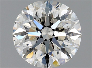 Foto Diamante Natural 0.75 quilates, Redondo , Color H, claridad SI2 y certificado GIA de