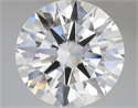 Lab Grown Diamond 7.07 Carats, Round with Ideal Cut, F Color, VVS2 Clarity and Certified by IGI