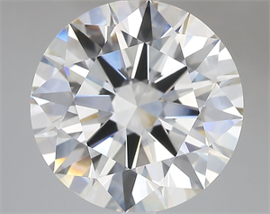 Picture of Lab Grown Diamond 7.07 Carats, Round with Ideal Cut, F Color, VVS2 Clarity and Certified by IGI