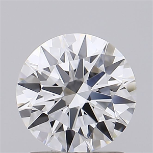 Picture of Lab Grown Diamond 1.26 Carats, Round with Ideal Cut, D Color, VS1 Clarity and Certified by IGI