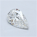 Diamante Natural 1.85 quilates, De pera , Color F, claridad VS2 y certificado GIA