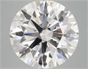Del inventario de diamantes de laboratorio, 6.96 quilates, Redondo , Color F, claridad VS1 y certificado IGI