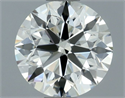Diamante Natural 1.00 quilates, Redondo , Color J, claridad VVS2 y certificado IGI