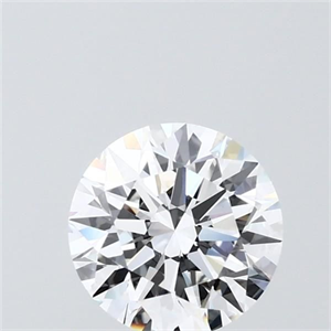 Picture of Lab Grown Diamond 1.50 Carats, Round with Ideal Cut, E Color, VVS2 Clarity and Certified by IGI