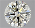 Diamante Natural 2.51 quilates, Redondo , Color N, claridad VVS1 y certificado GIA