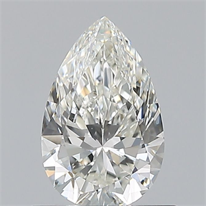 Picture of Natural Diamond 0.70 Carats, Pear with  Cut, H Color, VVS2 Clarity and Certified by GIA