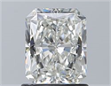 Natural Diamond 1.20 Carats, Radiant with  Cut, H Color, VS2 Clarity and Certified by GIA