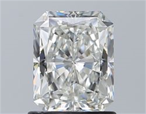 Picture of Natural Diamond 1.20 Carats, Radiant with  Cut, H Color, VS2 Clarity and Certified by GIA