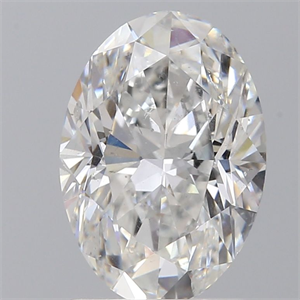 Picture of Natural Diamond 1.51 Carats, Oval with  Cut, F Color, SI2 Clarity and Certified by GIA