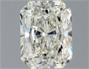 Natural Diamond 1.01 Carats, Radiant with  Cut, J Color, SI1 Clarity and Certified by GIA