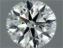 Diamante Natural 0.70 quilates, Redondo , Color J, claridad VVS1 y certificado IGI