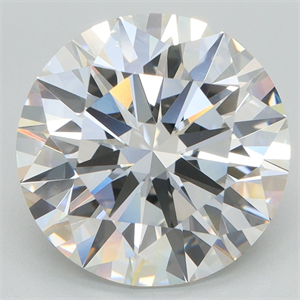 Picture of Lab Grown Diamond 5.03 Carats, Round with Ideal Cut, G Color, VVS1 Clarity and Certified by IGI