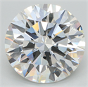 Lab Grown Diamond 5.03 Carats, Round with Ideal Cut, G Color, VVS1 Clarity and Certified by IGI