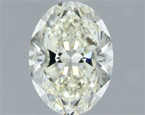 Picture of Natural Diamond 1.51 Carats, Oval with  Cut, K Color, VVS1 Clarity and Certified by IGI
