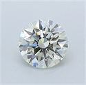 Diamante Natural 0.53 quilates, Redondo , Color L, claridad VS1 y certificado GIA