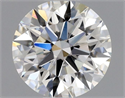 Diamante Natural 0.60 quilates, Redondo , Color H, claridad VS1 y certificado GIA
