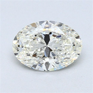 Picture of Natural Diamond 0.81 Carats, Oval with  Cut, J Color, VS1 Clarity and Certified by GIA