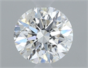 Natural Diamond 0.40 Carats, Round with Excellent Cut, G Color, I1 Clarity and Certified by GIA