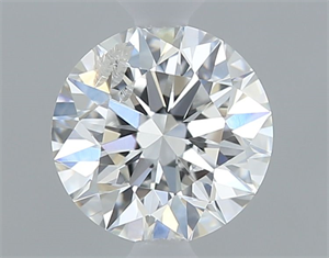 Picture of Natural Diamond 0.40 Carats, Round with Excellent Cut, G Color, I1 Clarity and Certified by GIA