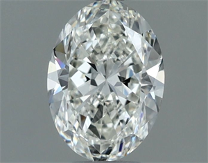 Picture of Natural Diamond 0.50 Carats, Oval with  Cut, I Color, VVS2 Clarity and Certified by GIA