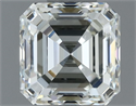 Natural Diamond 1.00 Carats, Asscher with  Cut, I Color, VVS2 Clarity and Certified by IGI