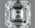 Natural Diamond 1.00 Carats, Asscher with  Cut, I Color, VVS2 Clarity and Certified by IGI