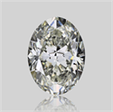 Natural Diamond 1.51 Carats, Oval with  Cut, J Color, VS2 Clarity and Certified by GIA