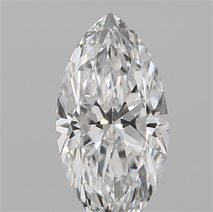 Picture of Natural Diamond 0.16 Carats, Marquise with  Cut, D Color, VS1 Clarity and Certified by IGI