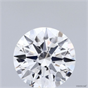 Diamante Natural 1.64 quilates, Redondo , Color D, claridad IF y certificado GIA