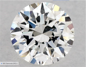 Foto Diamante Natural 0.50 quilates, Redondo , Color G, claridad SI1 y certificado GIA de