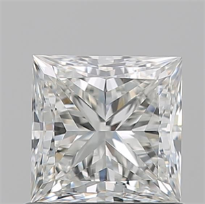Picture of Natural Diamond 1.01 Carats, Princess with  Cut, H Color, VVS2 Clarity and Certified by GIA
