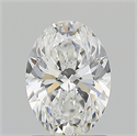 Natural Diamond 1.20 Carats, Oval with  Cut, F Color, VS1 Clarity and Certified by GIA