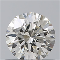 Diamante Natural 0.51 quilates, Redondo , Color I, claridad IF y certificado IGI