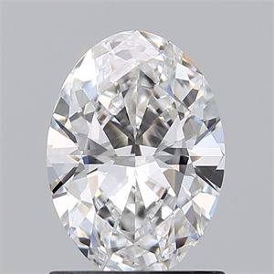 Picture of Natural Diamond 0.90 Carats, Oval with  Cut, D Color, VVS2 Clarity and Certified by GIA